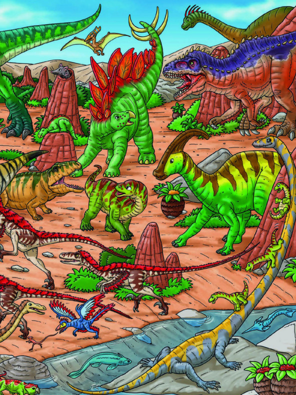 ELLA & MAX Velika knjiga DINOSAURI za male pripovjedače