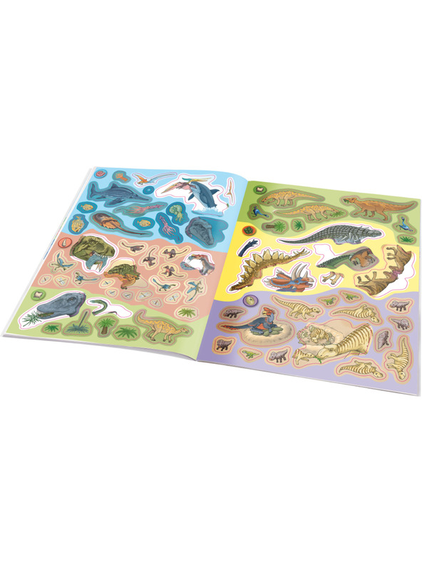 ELLA & MAX Moja prva knjiga naljepnica - DINOSAURI