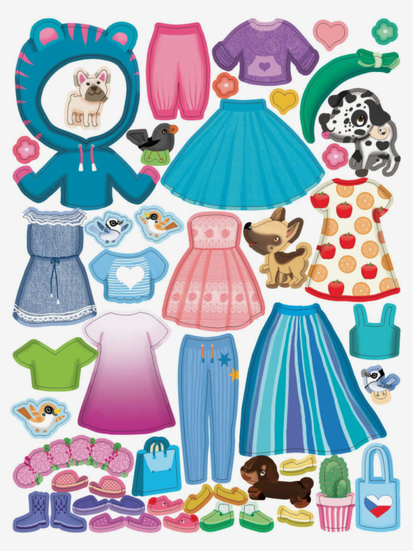 ELLA & MAX Haljine za TEREZKU ─ Knjiga naljepnica