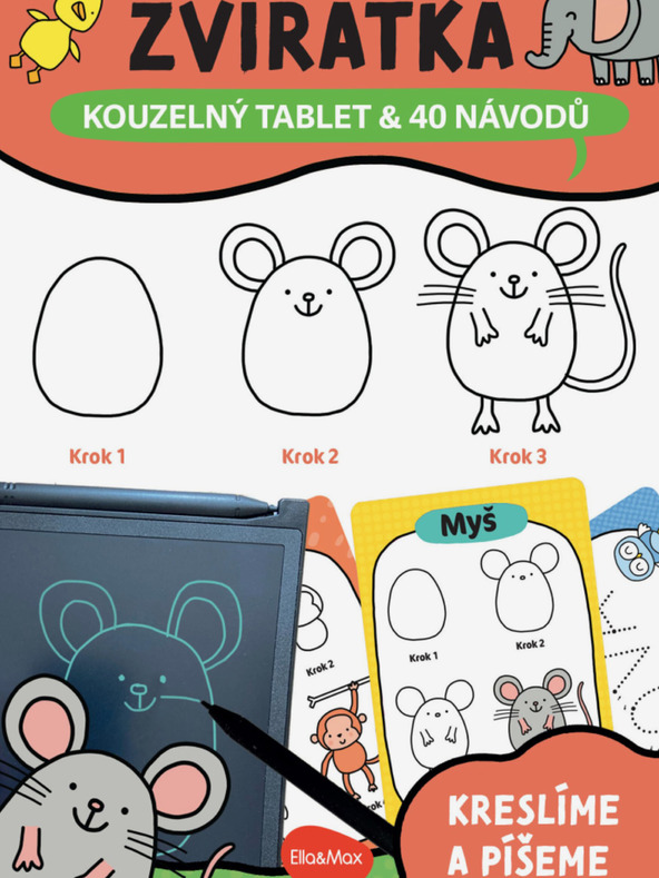 ELLA & MAX Čarobna tableta & 40 uputa - ŽIVOTINJE