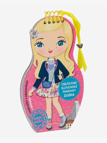ELLA & MAX Oblačimo slovačke lutke ZUZKA - Bojanke