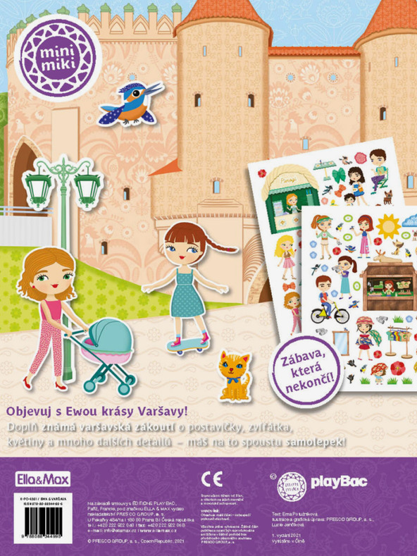 ELLA & MAX EWA & WARSAW ─ Grad pun naljepnica