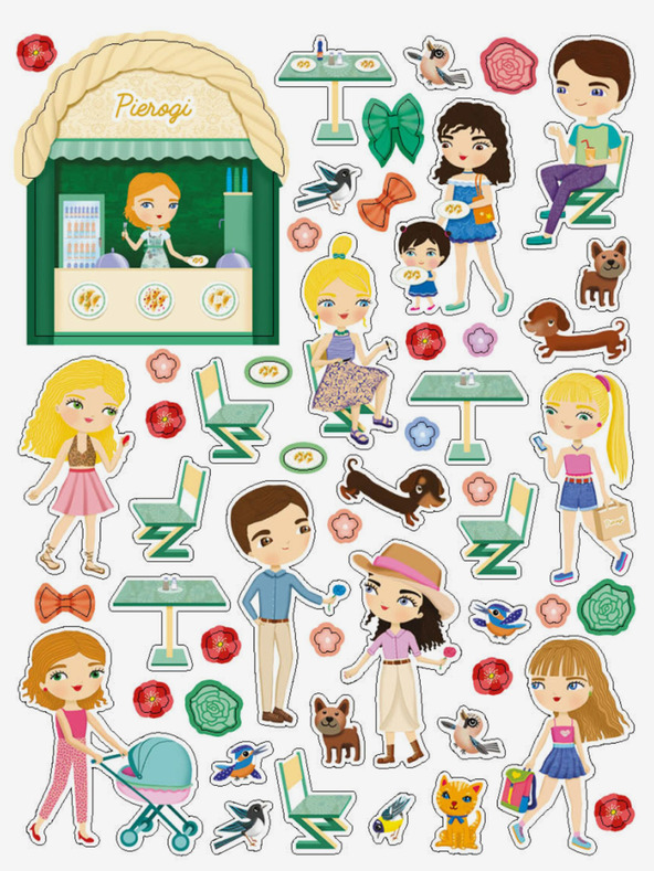 ELLA & MAX EWA & WARSAW ─ Grad pun naljepnica