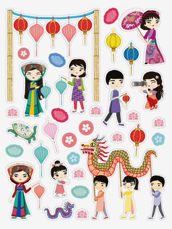 ELLA & MAX NGOC & HANOJ - Grad pun naljepnica