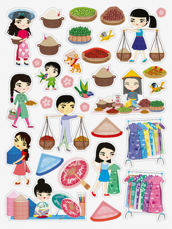 ELLA & MAX NGOC & HANOJ - Grad pun naljepnica