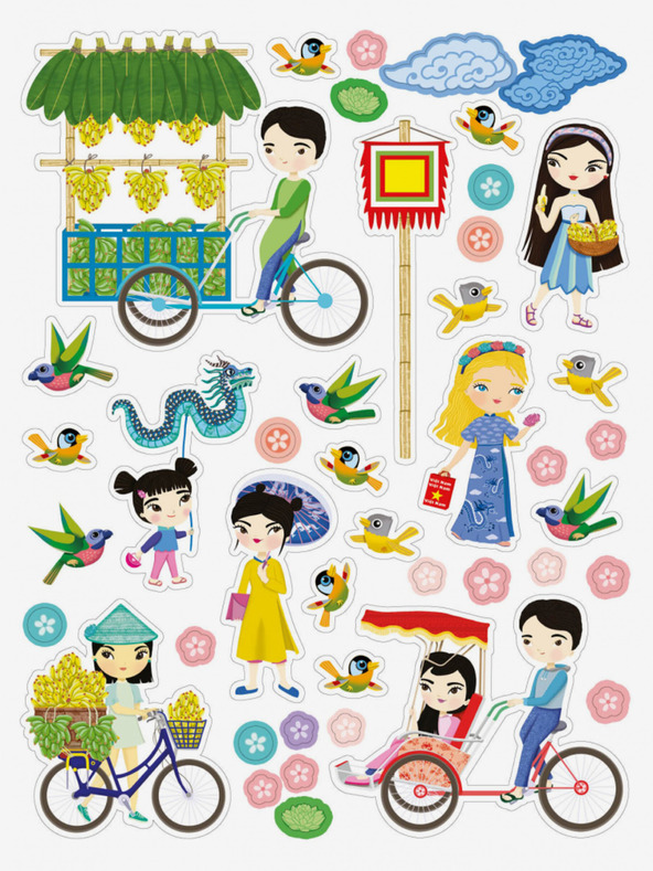 ELLA & MAX NGOC & HANOJ - Grad pun naljepnica