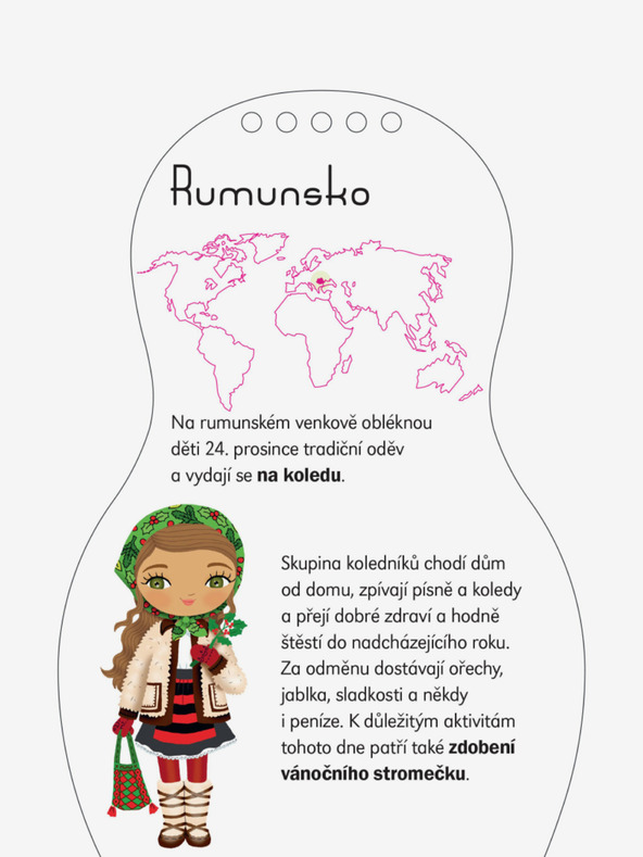 ELLA & MAX Oblačimo lutke BOŽIĆ - Bojanka