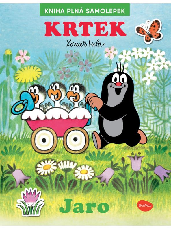 ELLA & MAX KRTEK i PROLJEĆE - Knjiga naljepnica