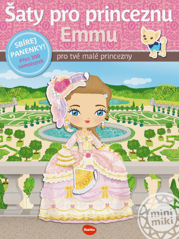 ELLA & MAX Haljine za princezu EMMU - Knjiga naljepnica