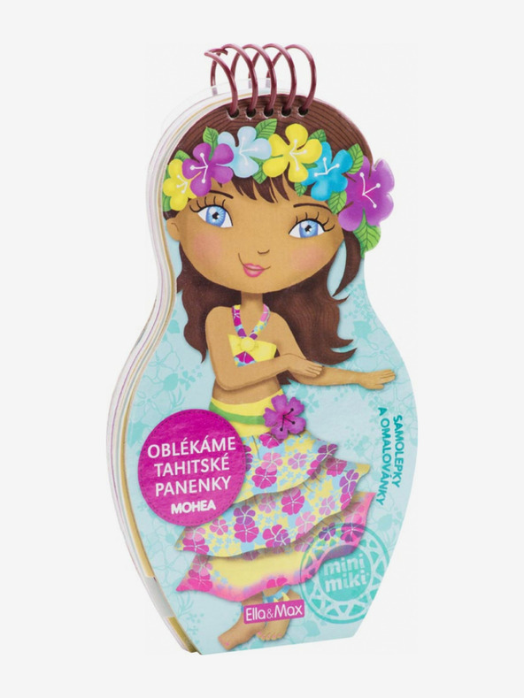 ELLA & MAX Oblačimo Tahitian Mohea lutke - bojanke