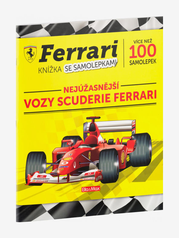 ELLA & MAX FERRARI, Scuderia automobili - Knjiga naljepnica
