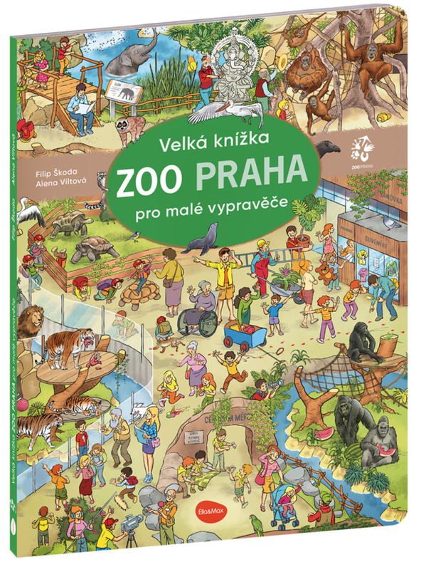ELLA & MAX ZOO PRAG, velika knjiga za male pripovjedače