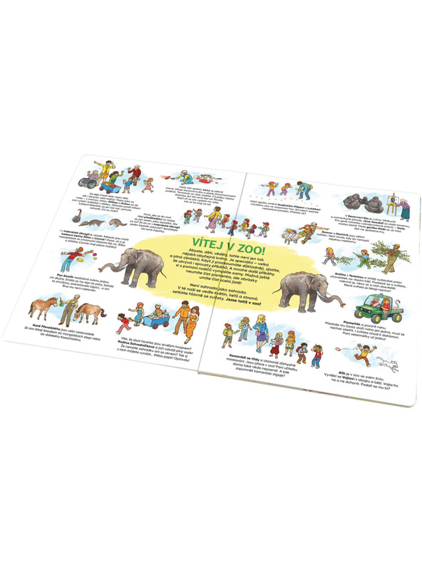 ELLA & MAX ZOO PRAG, velika knjiga za male pripovjedače