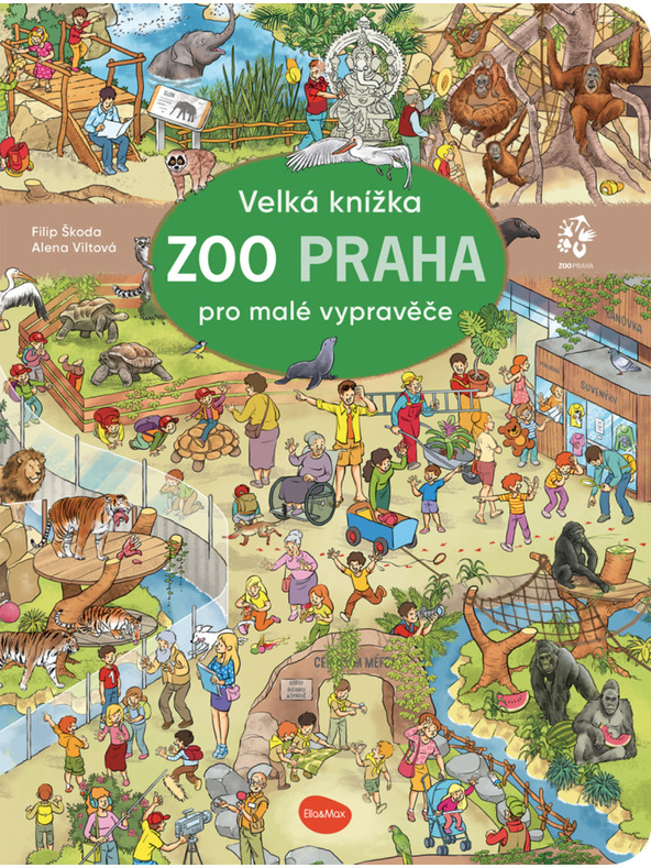 ELLA & MAX ZOO PRAG, velika knjiga za male pripovjedače