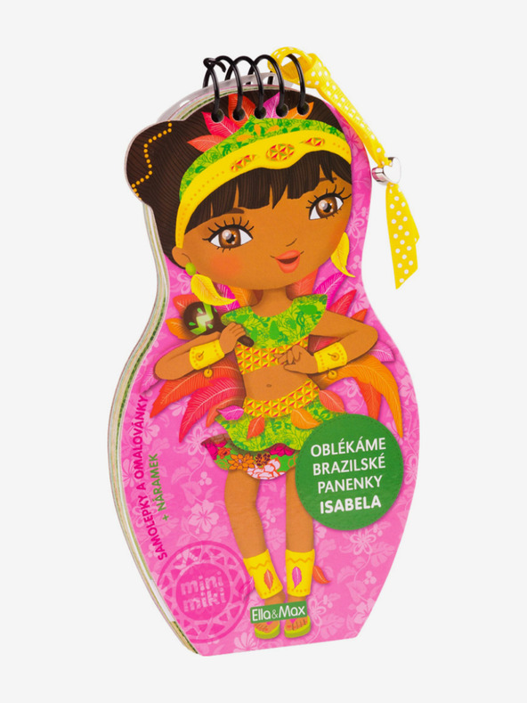 ELLA & MAX Oblačimo brazilske lutke - ISABELA