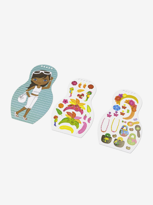 ELLA & MAX Oblačimo brazilske lutke - ISABELA