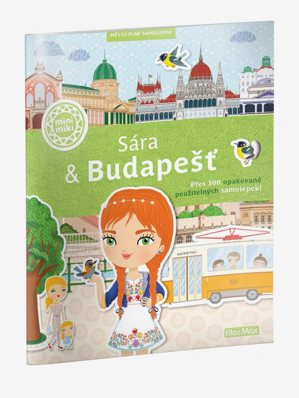 ELLA & MAX SÁRA & BUDIMPEŠTA – Grad pun naljepnica