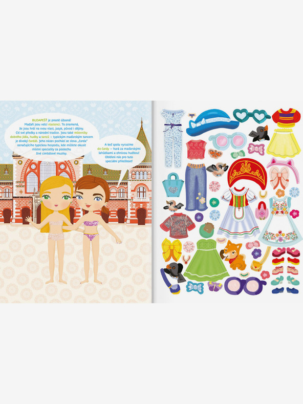 ELLA & MAX SÁRA & BUDIMPEŠTA – Grad pun naljepnica