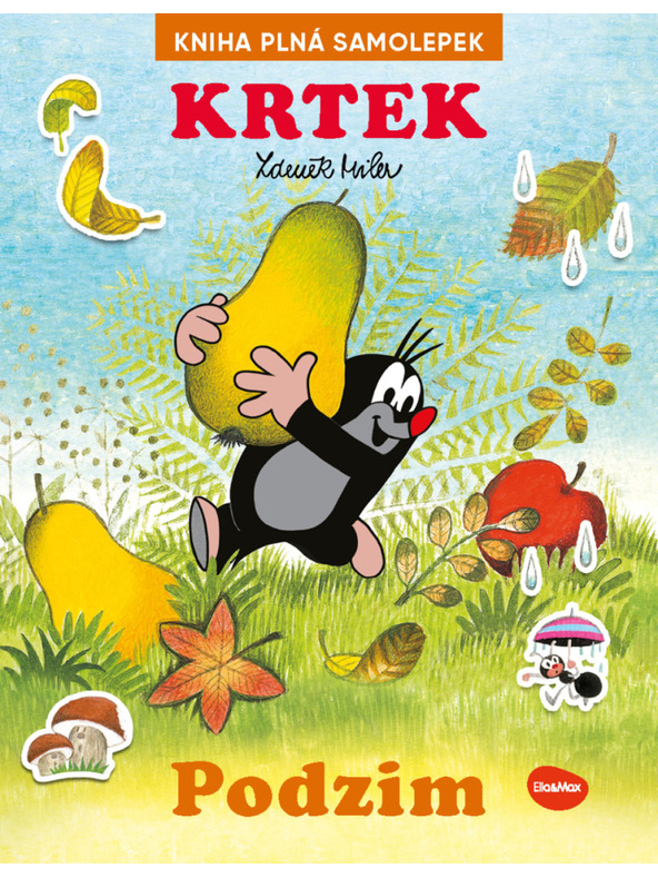 ELLA & MAX KRTEK i JESEN - Knjiga naljepnica