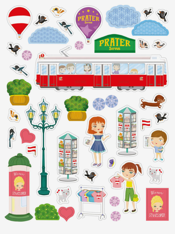 ELLA & MAX JULIA & BEČ – Grad pun naljepnica