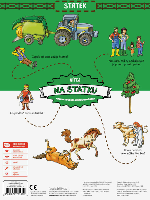 ELLA & MAX Velika knjiga NA FARMI za male pripovjedače