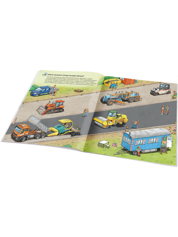 ELLA & MAX Moja prva knjiga naljepnica - GRAĐEVINSKI STROJEVI