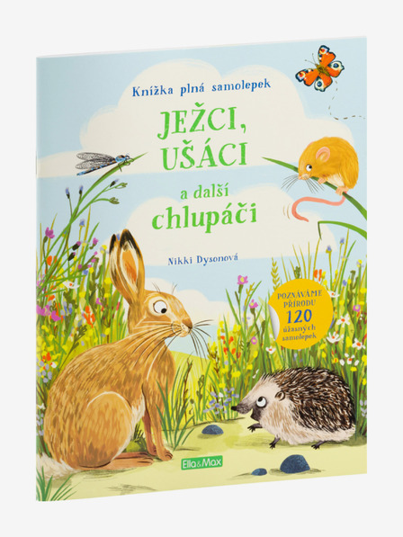 ELLA & MAX HRKOVI, UŠI i ostali krzneni - Knjiga naljepnica