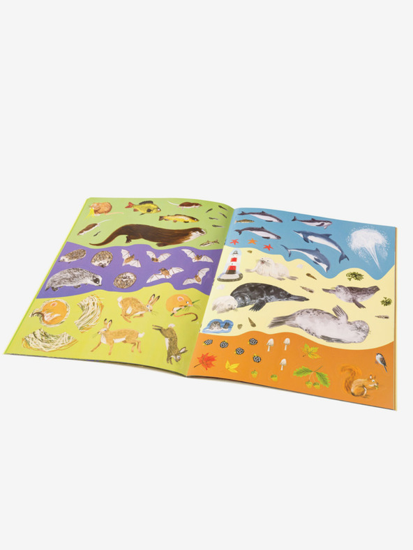 ELLA & MAX HRKOVI, UŠI i ostali krzneni - Knjiga naljepnica