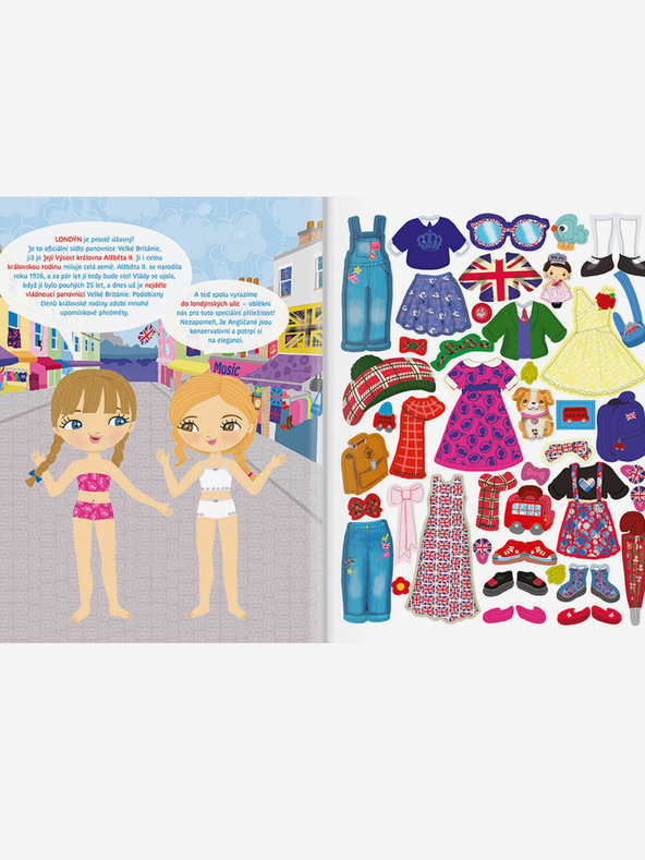 ELLA & MAX KATE & LONDON – Grad pun naljepnica