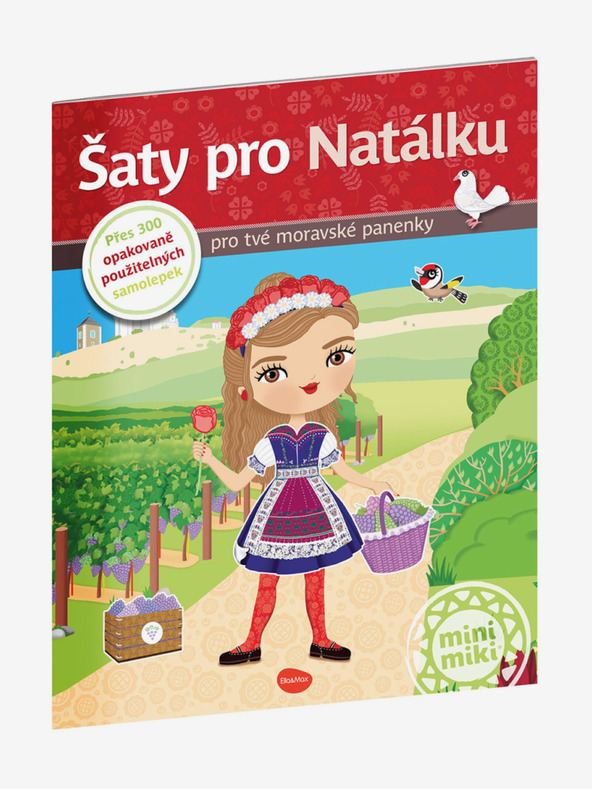 ELLA & MAX Haljine za NATÁLKU - Knjiga naljepnica