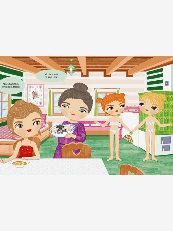 ELLA & MAX Haljine za NATÁLKU - Knjiga naljepnica