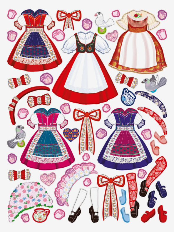 ELLA & MAX Haljine za NATÁLKU - Knjiga naljepnica