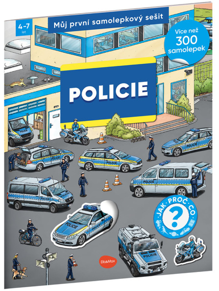 ELLA & MAX Moja prva knjiga naljepnica - POLICIJA