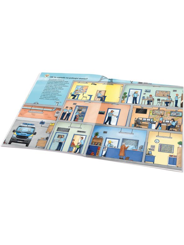 ELLA & MAX Moja prva knjiga naljepnica - POLICIJA