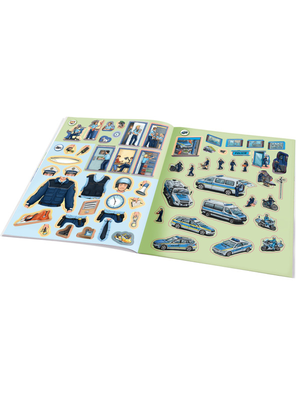 ELLA & MAX Moja prva knjiga naljepnica - POLICIJA