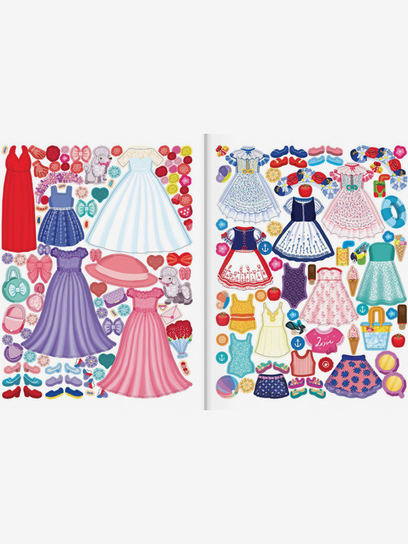 ELLA & MAX Haljine za ANIČKU ─ Knjiga naljepnica