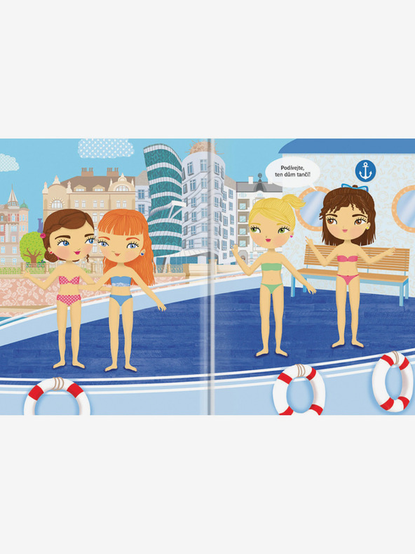 ELLA & MAX Haljine za ANIČKU ─ Knjiga naljepnica