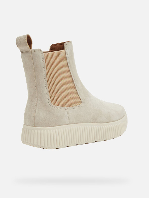 Geox Geox Graisy bež ženske gležnjače