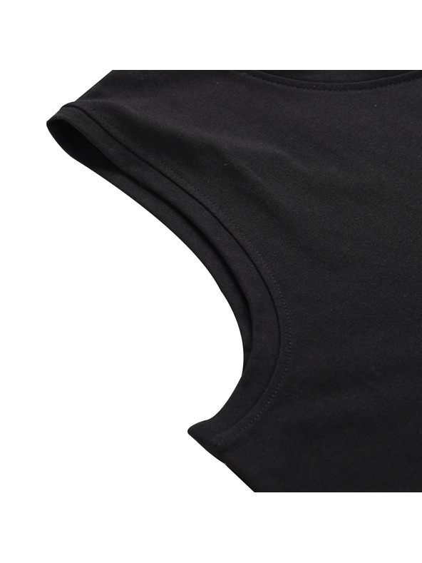 ALPINE PRO Muška brzo sušeća majica bez rukava ALPINE PRO QARET black