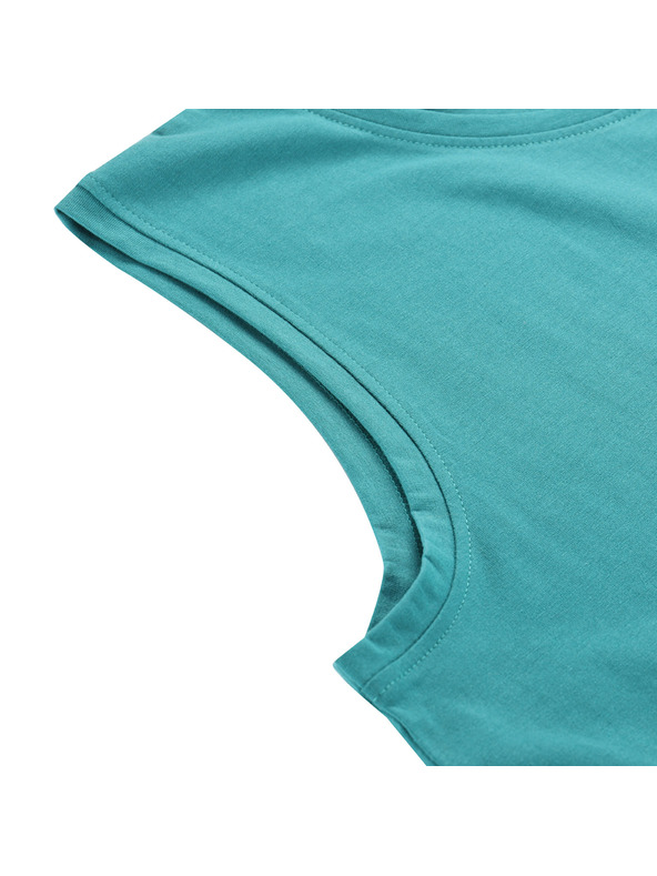 ALPINE PRO Muška brzo sušeća majica bez rukava ALPINE PRO QARET bayou