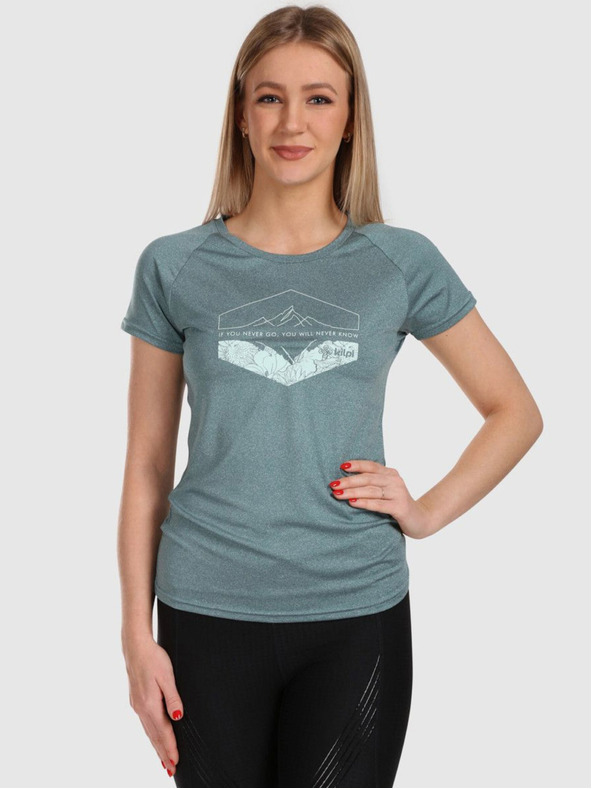 Kilpi Ženska funkcionalna majica Kilpi LISMAIN-W Kaki