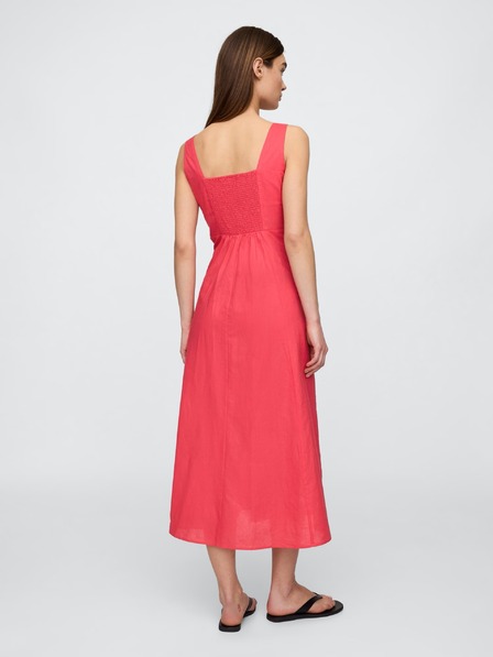GAP GAP lanena midi haljina