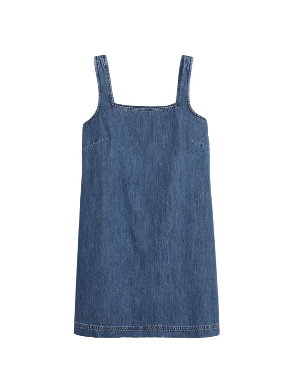 Marks & Spencer Marks & Spencer mornarsko plava teksasna haljina od čistog pamuka
