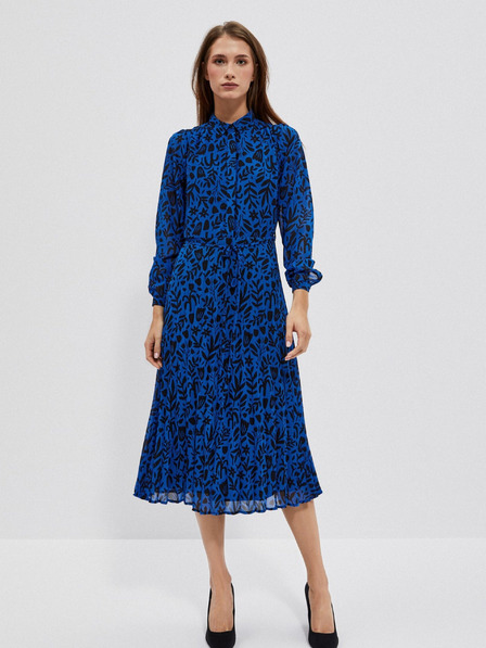 Moodo Crno-plava ženska cvjetna haljina marke Moodo