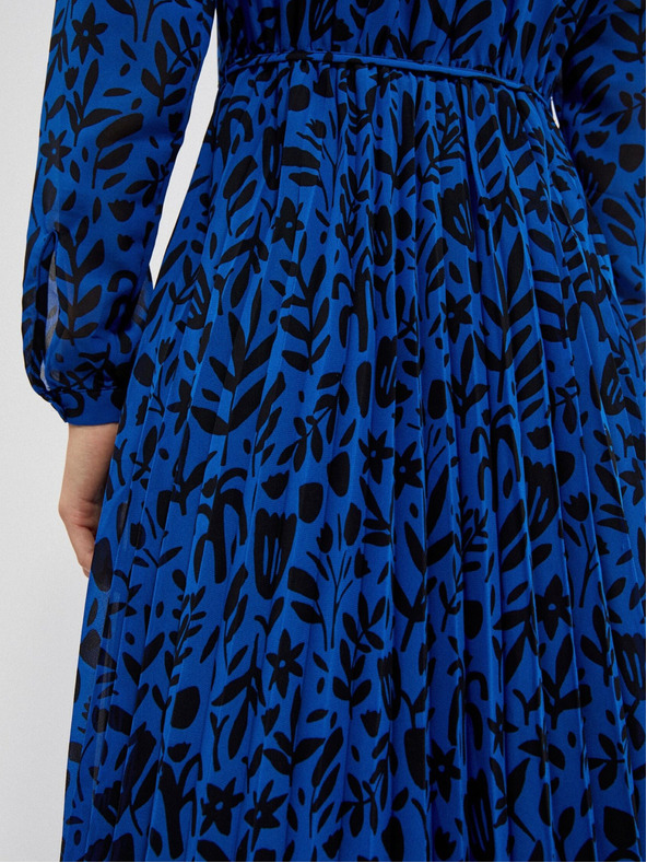 Moodo Crno-plava ženska cvjetna haljina marke Moodo