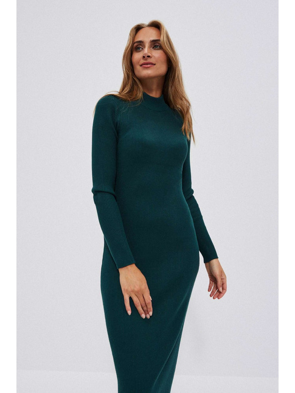 Moodo Moodo zelena ženska haljina