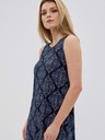 Moodo Tamno plava ženska Moodo haljina s uzorkom