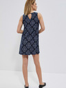 Moodo Tamno plava ženska Moodo haljina s uzorkom