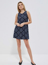 Moodo Tamno plava ženska Moodo haljina s uzorkom