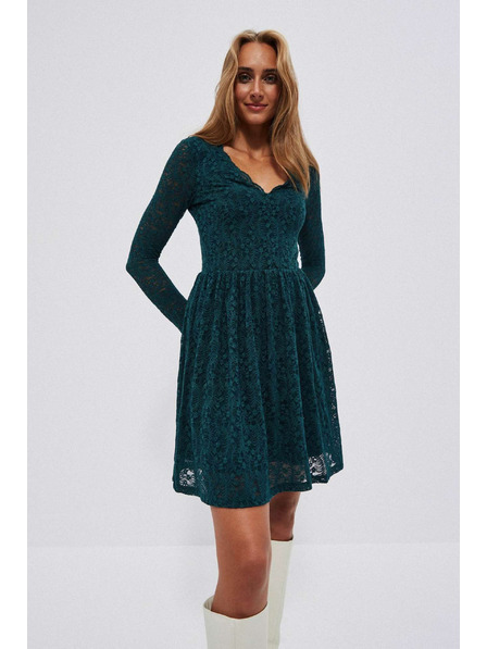 Moodo Zelena ženska čipkasta haljina marke Moodo